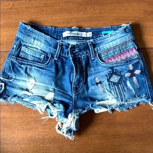 Zara jean shorts